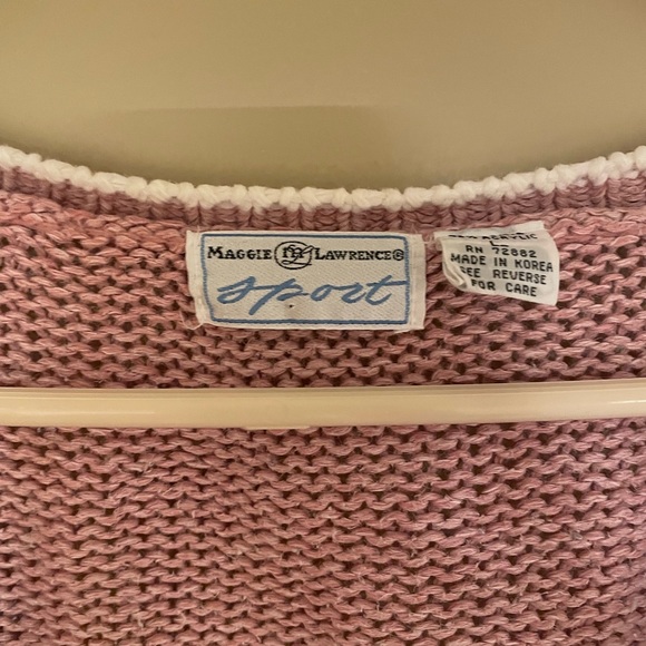 v i n t a g e :: Granny Oversized Slouchy Floral Cardigan Sweater - Picture 2 of 2